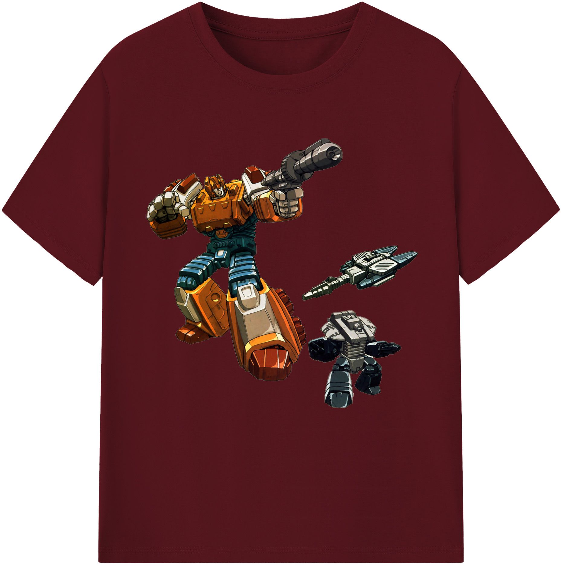 （画像用）  綿100％半袖Tシャツ（フロントプリント）